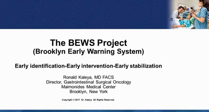 the bews project, brooklyn early warning system